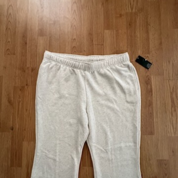 NWT Wild Fable Sweat Pants Womens XL Mid-rise Wide Leg Heather Grey - Picture 7 of 11